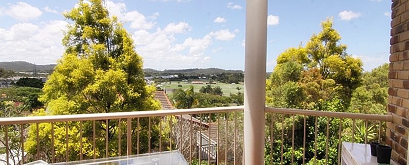 Balcony and view